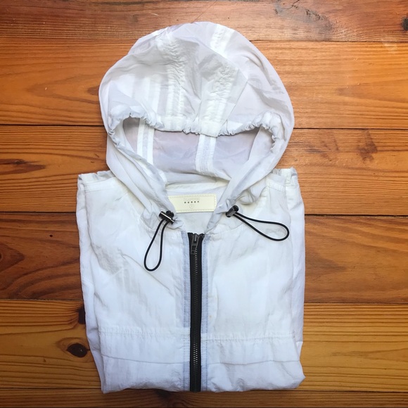 BlankNYC White Windbreaker Hoodie, EUC, S - Picture 16 of 16